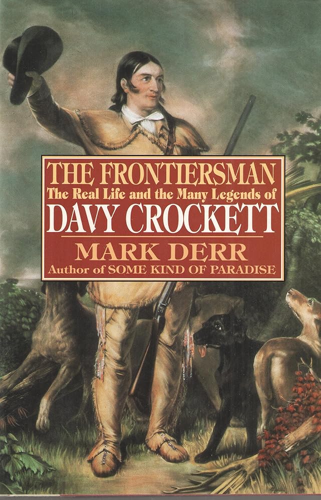 The Frontiersman: Davy Crockett first edition cover