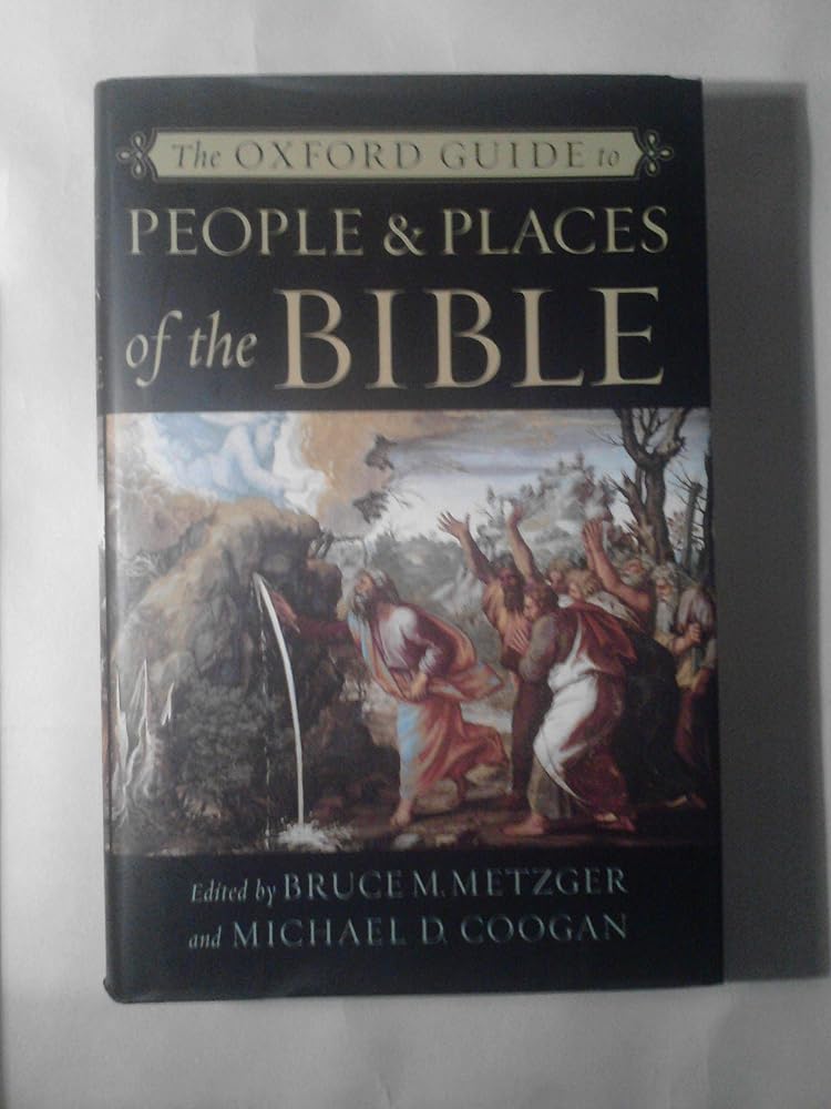 The Oxford Guide to People & Places of the Bible cover image