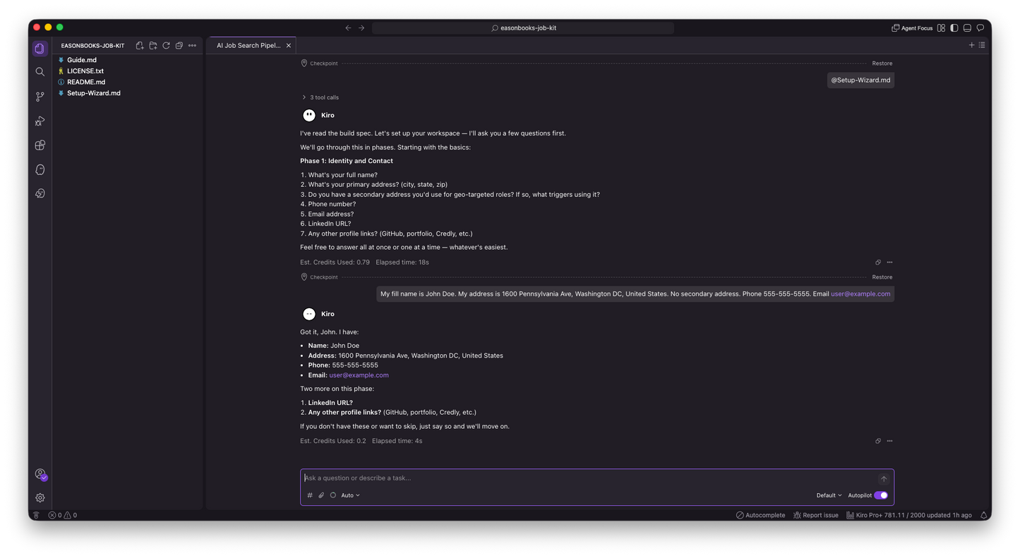 The AI Job Search Pipeline: An Agent-Powered Application Kit