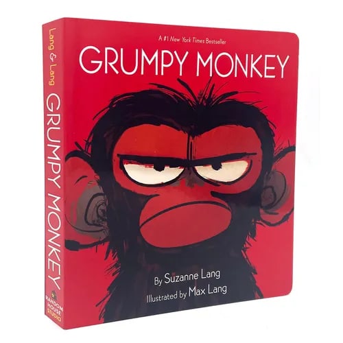 Grumpy Monkey Board Book