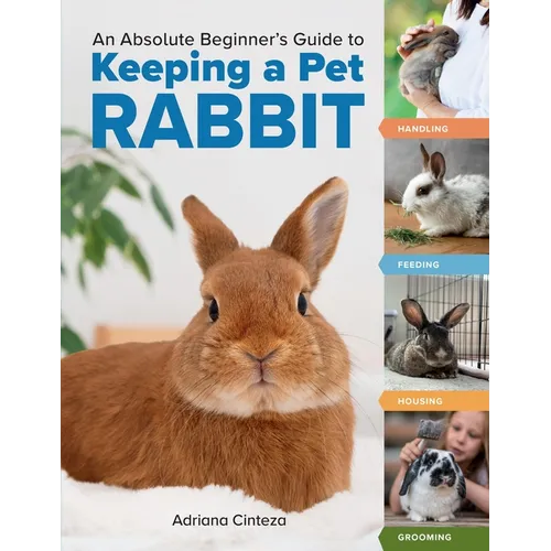 An Absolute Beginner's Guide to Keeping a Pet Rabbit: Handling, Feeding, Housing, and Grooming